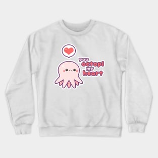 Love Octopus Crewneck Sweatshirt